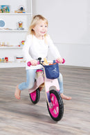 Small Foot - Houten Loopfiets Kolibrie Roze