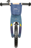 Small Foot - Houten Loopfiets Vliegtuig Blauw