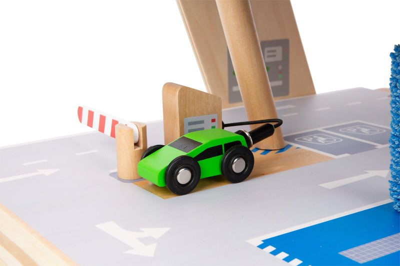 Small Foot - Houten Garage met Wasstraat