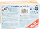 Stoffen vruchtenset met doos