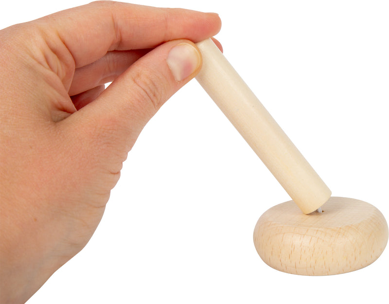 Small Foot - Houten Stapeltoren Dier Pastel, 6dlg.