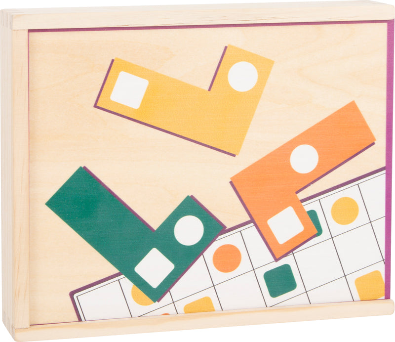 Geometrische Vormen Houten Leerpuzzel