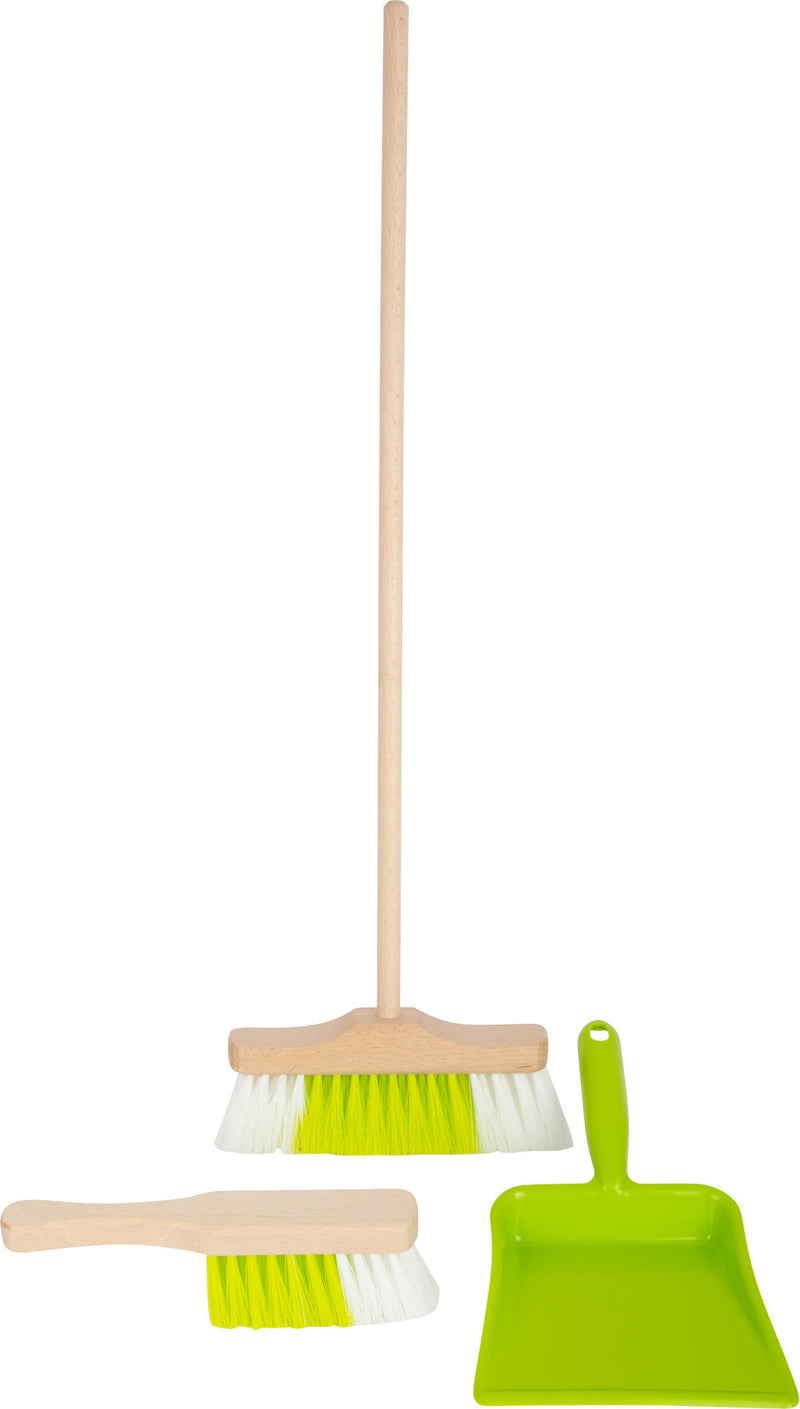 Small Foot - Houten Veegset met Bezem, 3dlg.