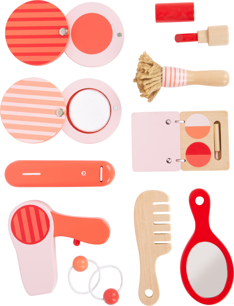 Small Foot  -  Houten Retro Speel Make-up in Koffer
