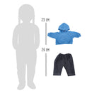 Poppenkleding Hooded Sweatshirt en Broek