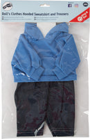 Poppenkleding Hooded Sweatshirt en Broek