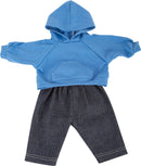 Poppenkleding Hooded Sweatshirt en Broek