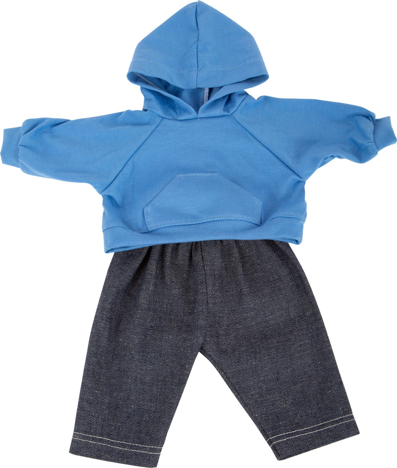 Poppenkleding Hooded Sweatshirt en Broek