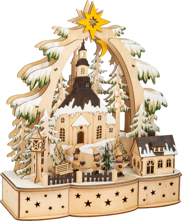 Carol Singers Lamp