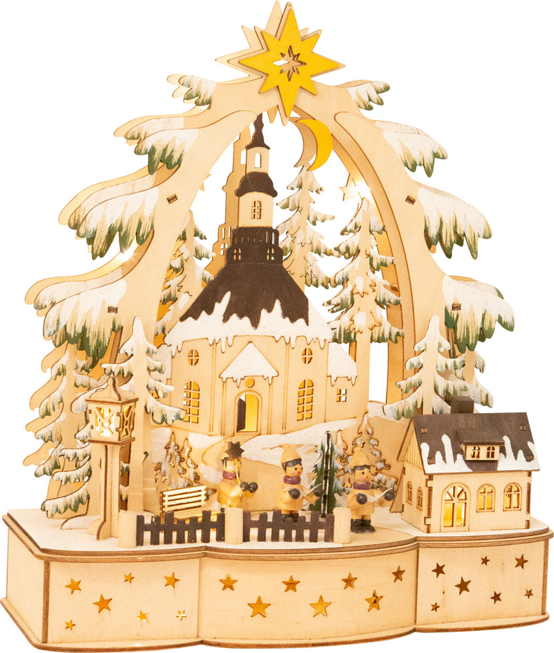 Carol Singers Lamp