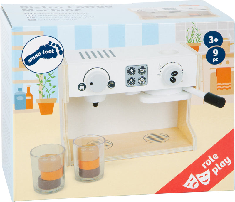 Small Foot - Houten Bistro Koffiemachine, 9dlg.