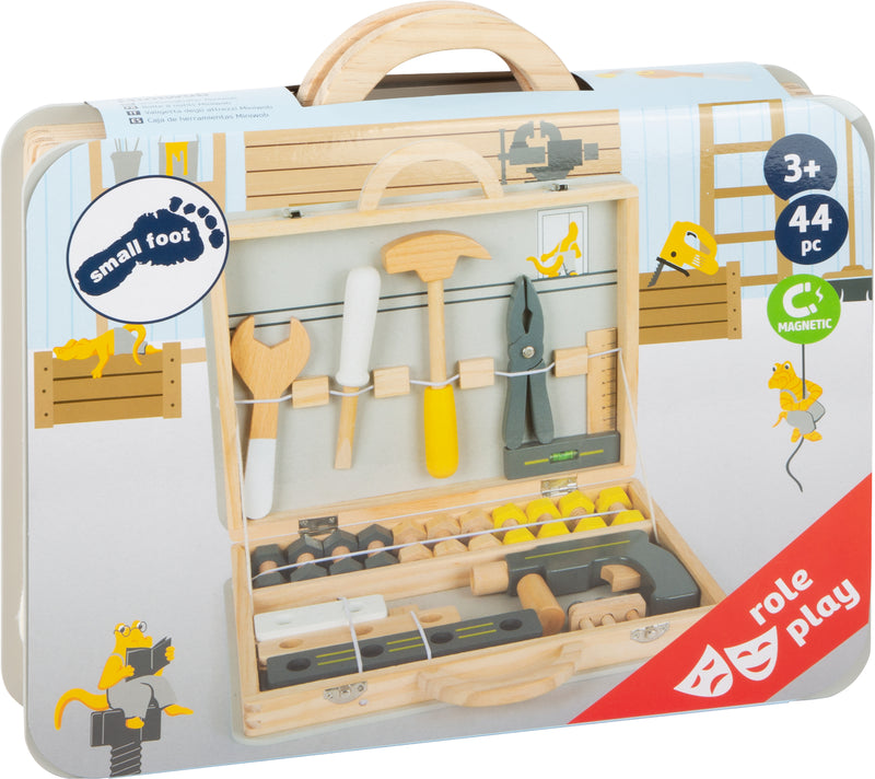 Small Foot - Houten Gereedschapskoffer Miniwob, 44dlg,