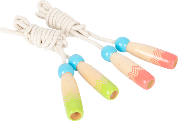 Small Foot - Houten Springtouw met Patroon, set van 2