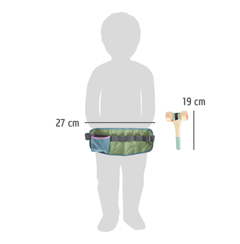 Small Foot  -  Gereedsschapsriem met Houten Gereedschap, 15dlg.