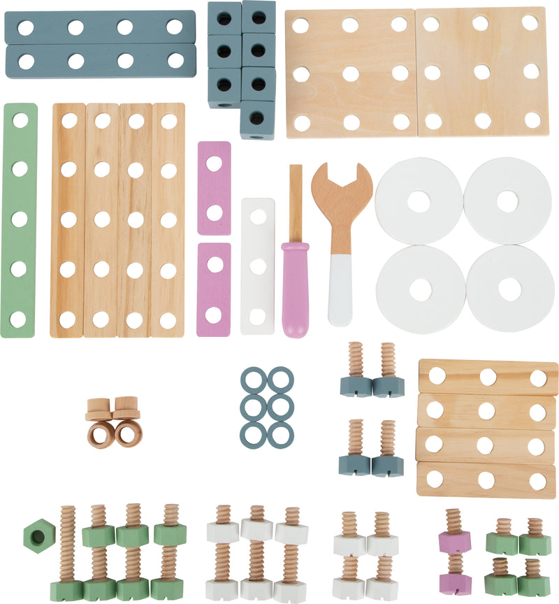 Small Foot - Houten Bouwconstructieset Nordic, 67dlg.