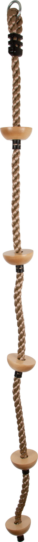 Small Foot - Klimladder met Houten Opstapjes, 190cm
