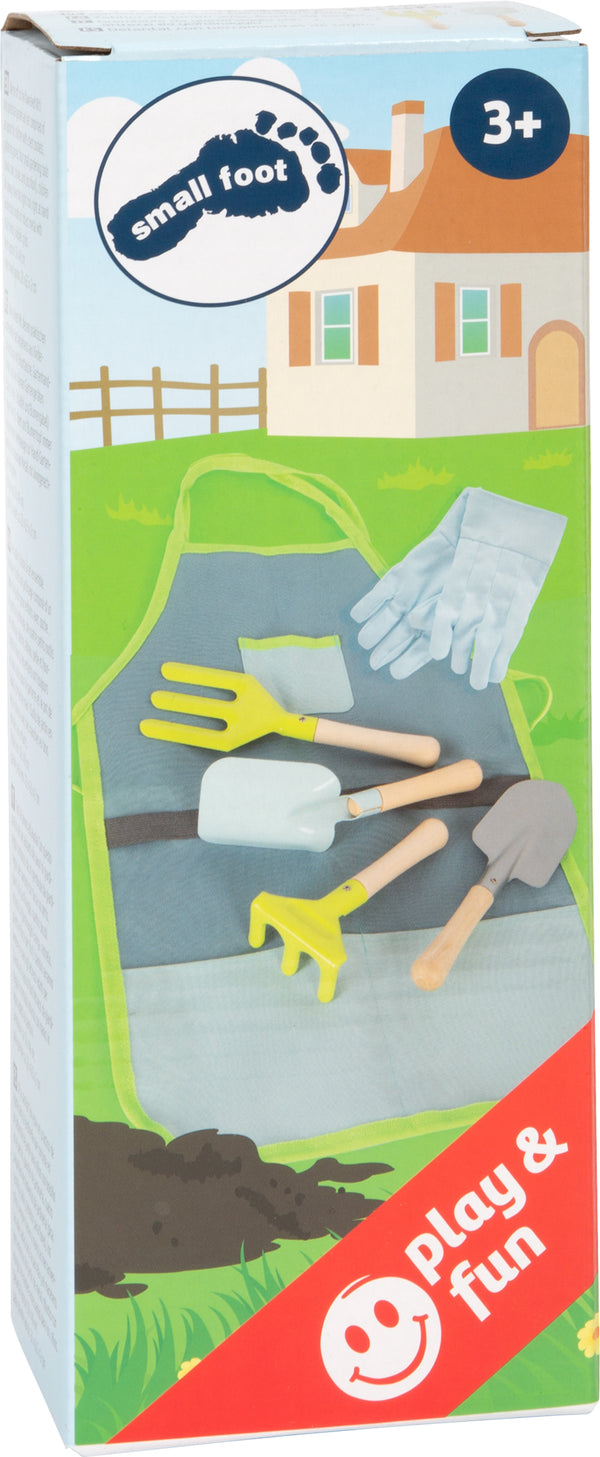 Small Foot - Tuinschort met Tuingereedschap, 7dlg.