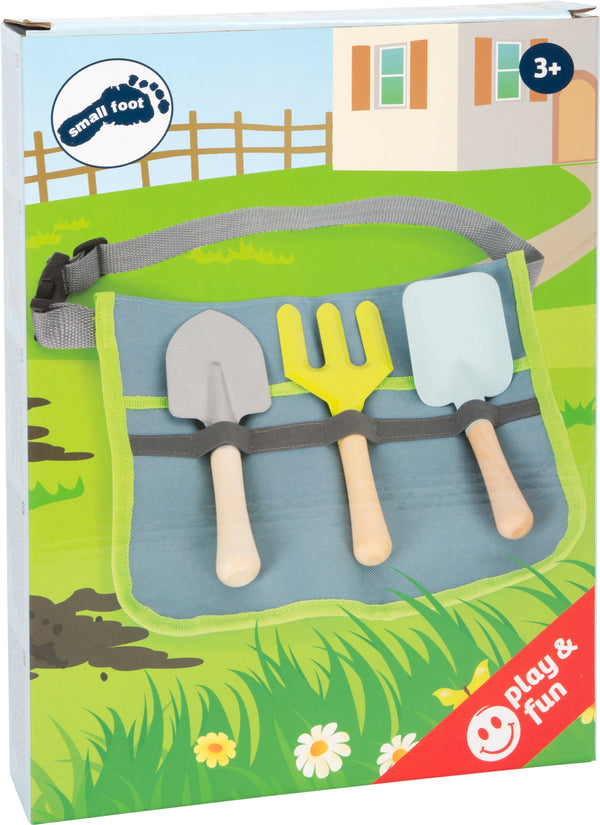 Small Foot - Schoudertas met Tuingereedschap, 4dlg.
