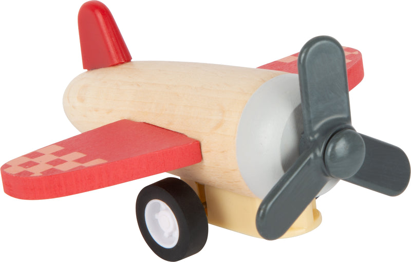 Small Foot - Houten Pull-back Vliegtuigen, Set van 3