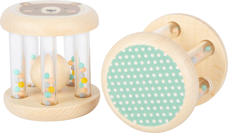 Small Foot - Houten Rammelaar Dier, Set van 2