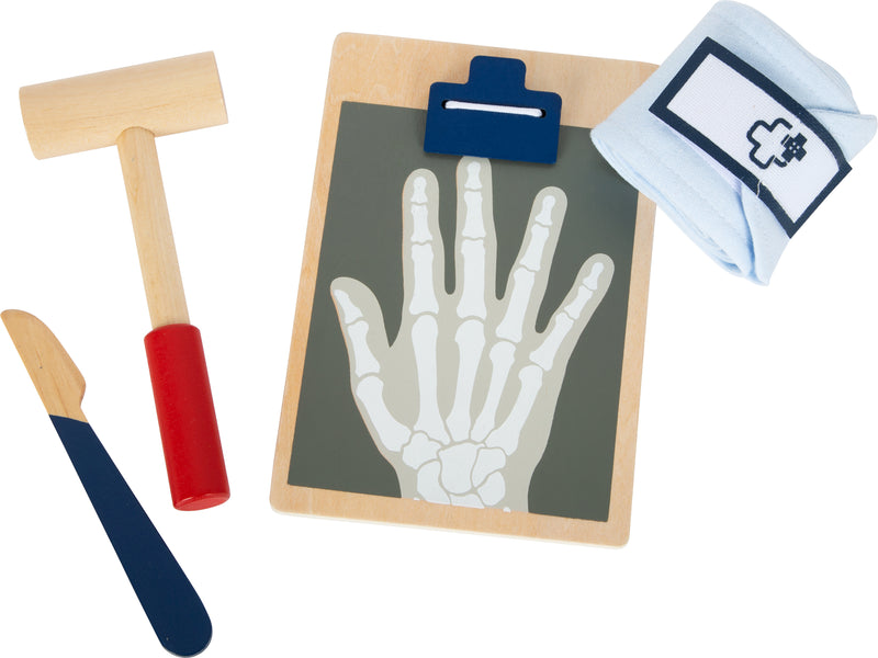 Small Foot  -  Dokterstas met Houten Dokter Accessoires, 18dlg.