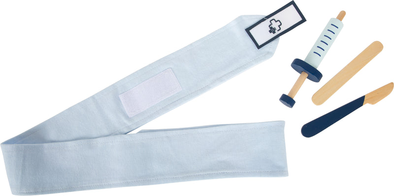Small Foot  -  Dokterstas met Houten Dokter Accessoires, 18dlg.