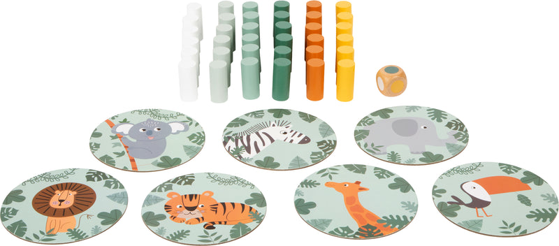 Small Foot  -  Houten Wiebeltoren Safari Spel