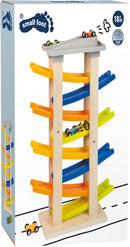 XL renbaan met parkeerdek