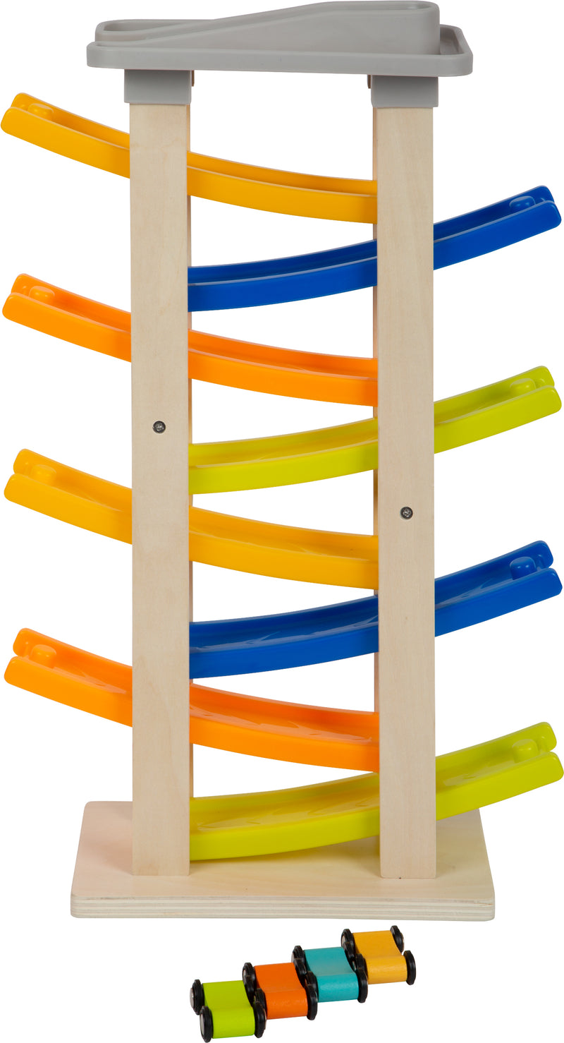 XL renbaan met parkeerdek