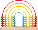 Small Foot  -  Houten Motoriekspiraal Regenboog