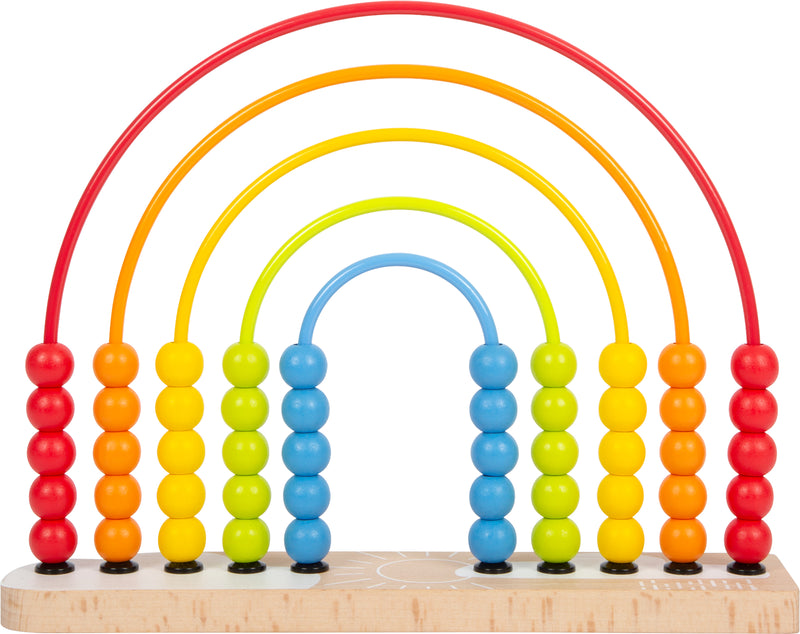 Small Foot  -  Houten Motoriekspiraal Regenboog