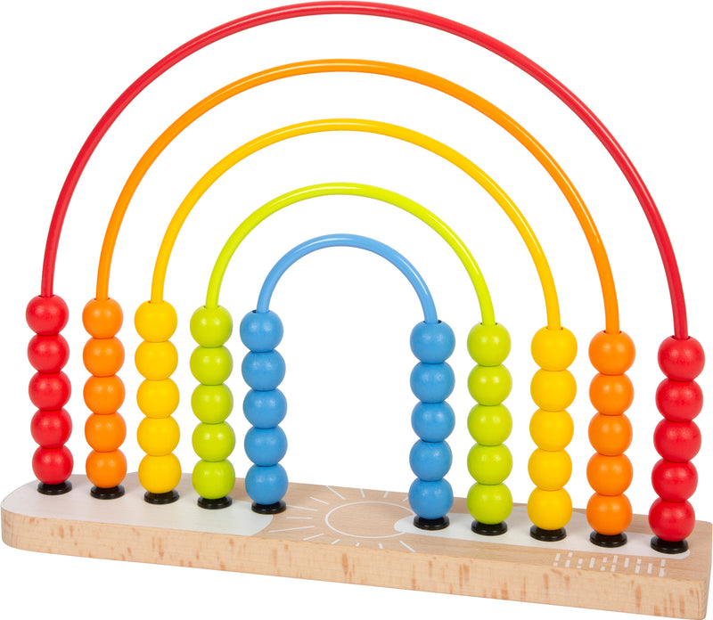 Small Foot  -  Houten Motoriekspiraal Regenboog