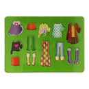 Tekensjabloon Mode, 27x19cm