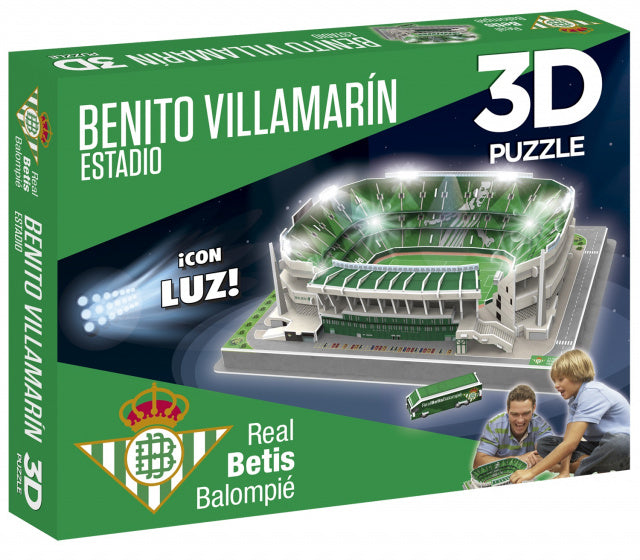 3D-puzzel Benito Villamarín 40 x 30 cm groen 50-delig