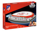 3D-puzzel led Atlético Madrid 38 cm rood 99-delig