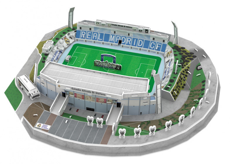 3D-puzzel Real Madrid 35 x 36,3 cm foam grijs 99-delig