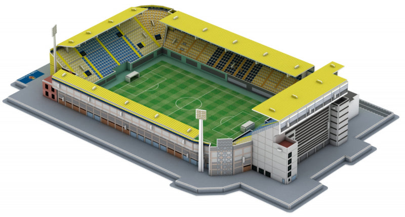 3D-puzzel Villareal CF 48 x 34 cm foam geel 99-delig