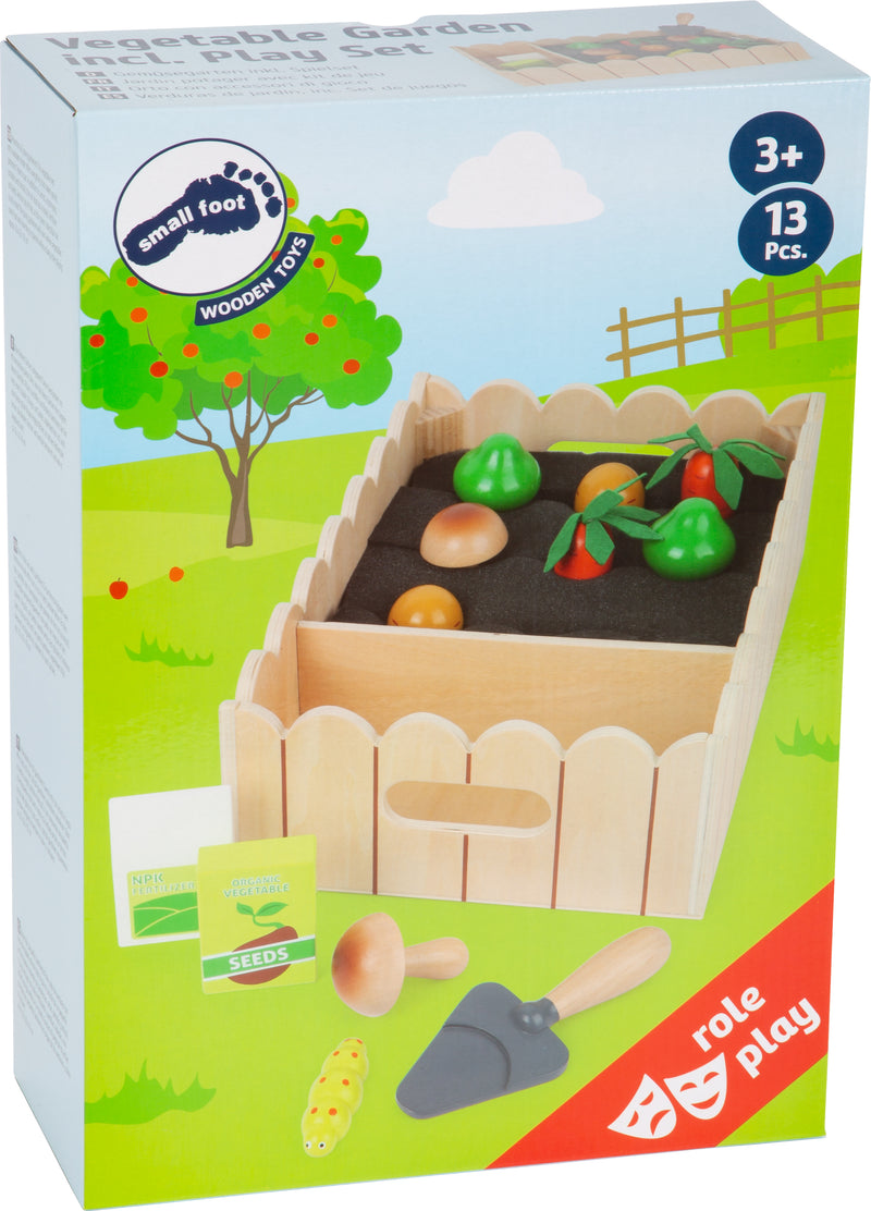 Small Foot - Houten Groentetuin Speelset, 13dlg.