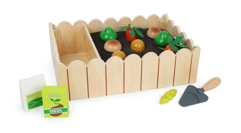 Small Foot - Houten Groentetuin Speelset, 13dlg.