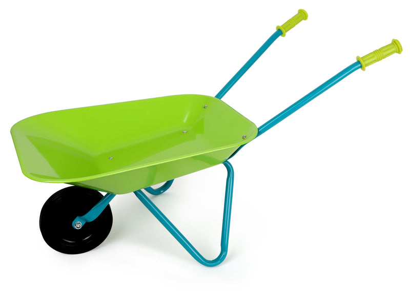 Small Foot - Tuingereedschap met Kruiwagen Groen, 8dlg.