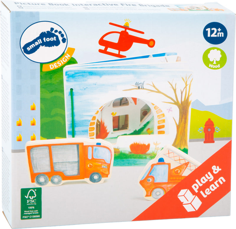 Prentenboek Brandweer, interactief