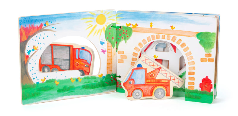 Prentenboek Brandweer, interactief