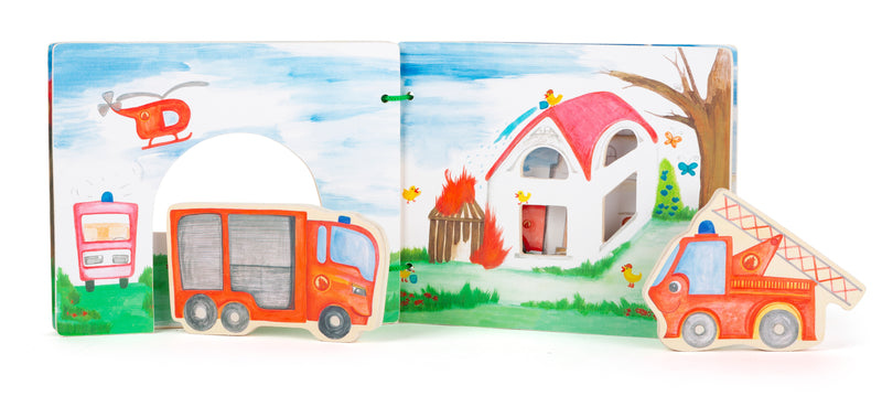 Prentenboek Brandweer, interactief