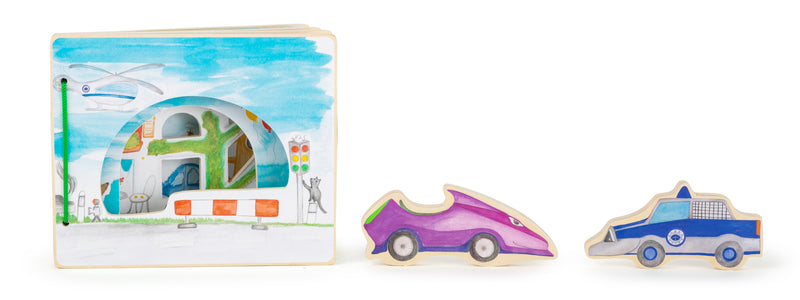 Prentenboek politie, interactief