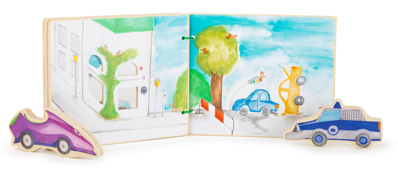 Prentenboek politie, interactief