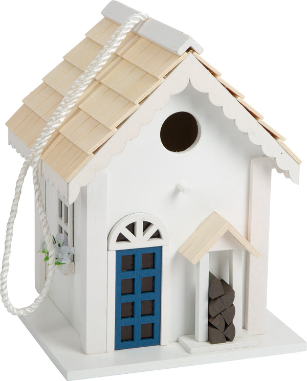 Cottage-stijl vogelhuisje