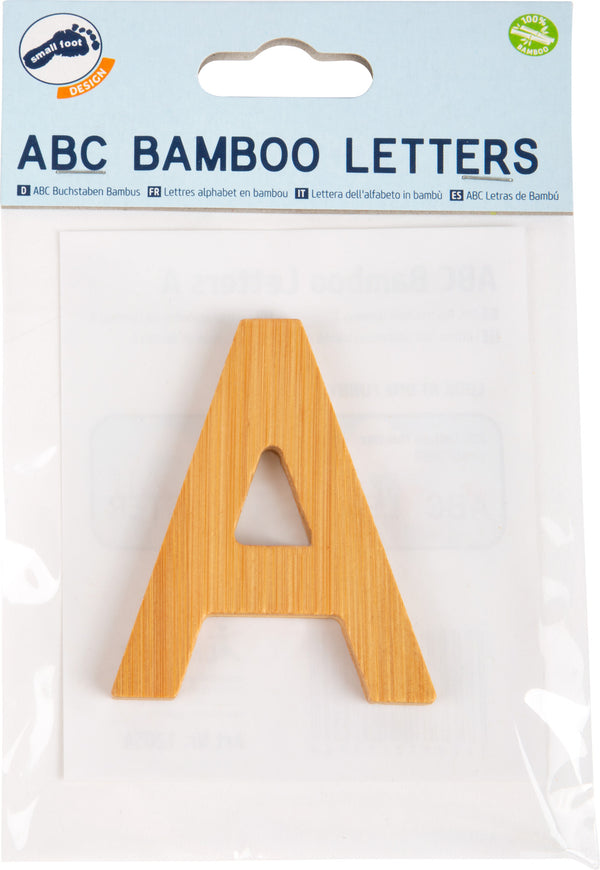 ABC Bamboe Letters A