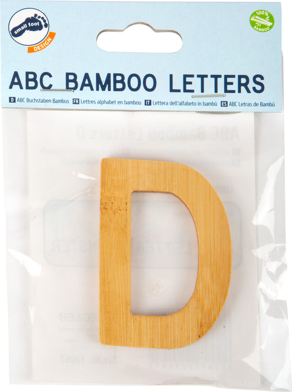 ABC Bamboe Letters D