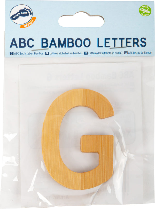 ABC Bamboe Letters G