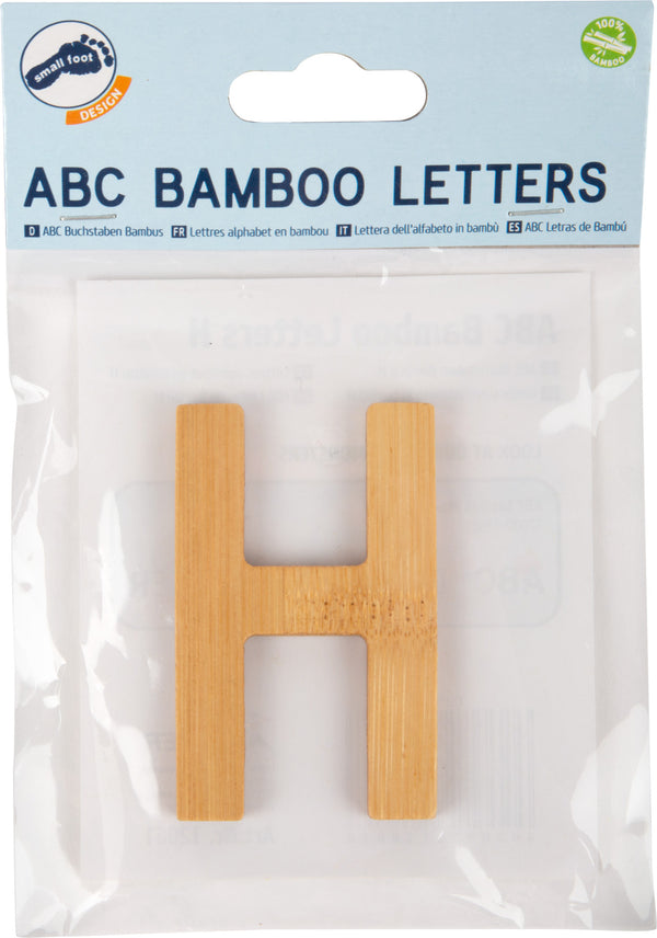 ABC Bamboe Letters H